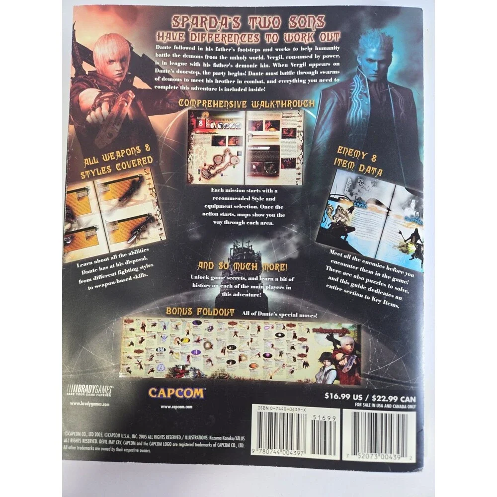 Devil May Cry 3: Dante's Awakening - Brady Games Strategy Guide Paperback